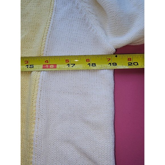 Blair short sleeve colored block sweater size Small - Picture 4 of 6